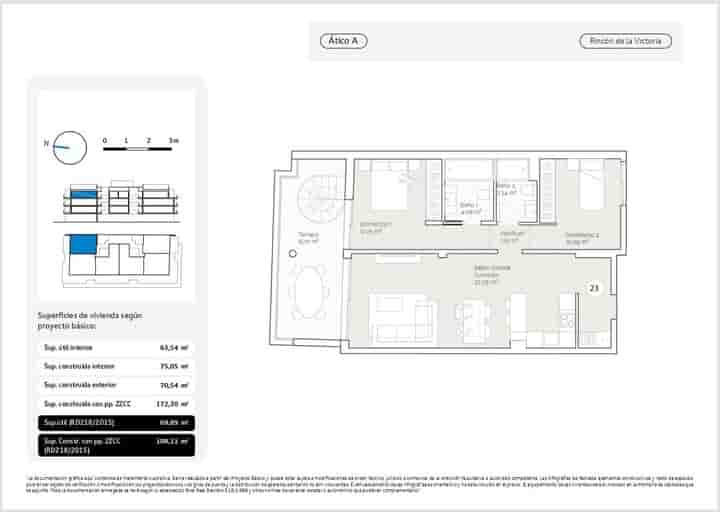 Apartamento en venta en Rincón de la Victoria