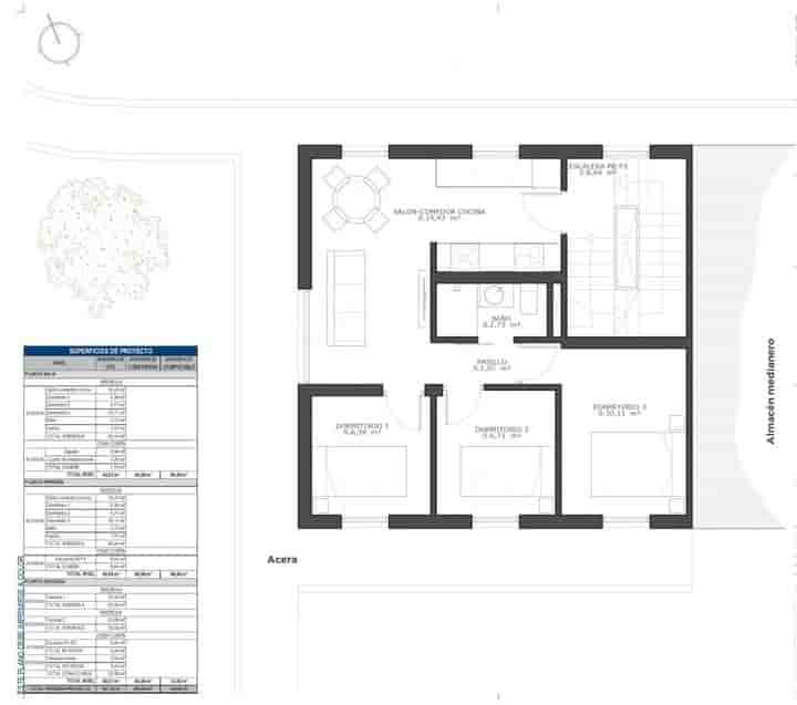 Apartamento para venda em Puerto de Mazarrón