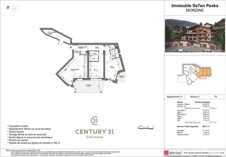 Apartamento en venta en Morzine (Avoriaz)