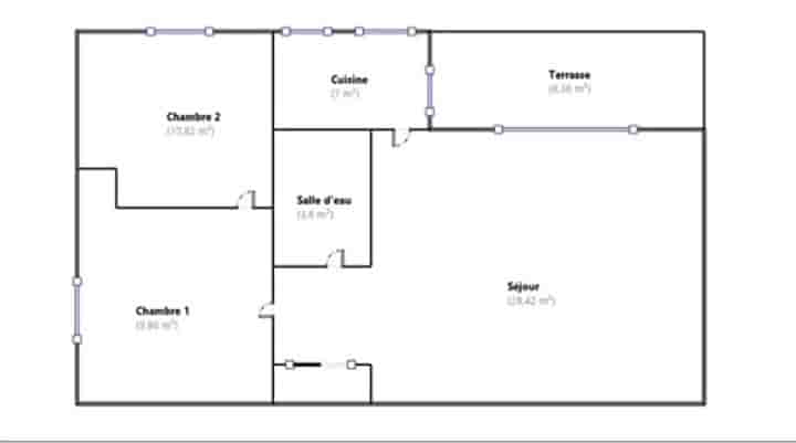 Wohnung zum Verkauf in Saint-Laurent-du-Var