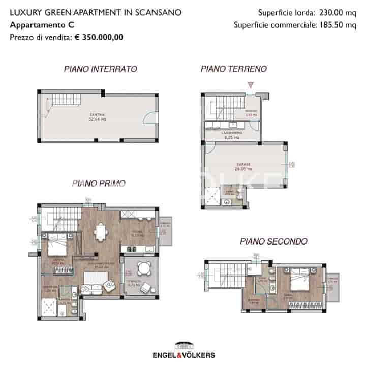 Apartment for sale in Scansano