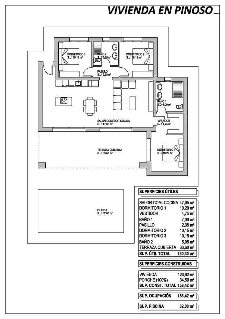 3 bedrooms house for sale in Aspe, Spain - Image 5