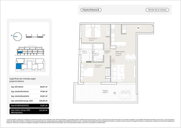 2 bedrooms apartment for sale in Rincon de la Victoria, Spain