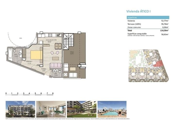 1 bedroom apartment for sale in Alicante, Spain - Image 12