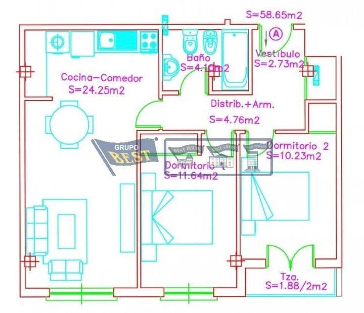 2 bedrooms apartment for sale in Tierras de Leon, Spain - Image 2