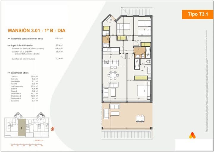 3 bedrooms apartment for sale in San Roque, Spain