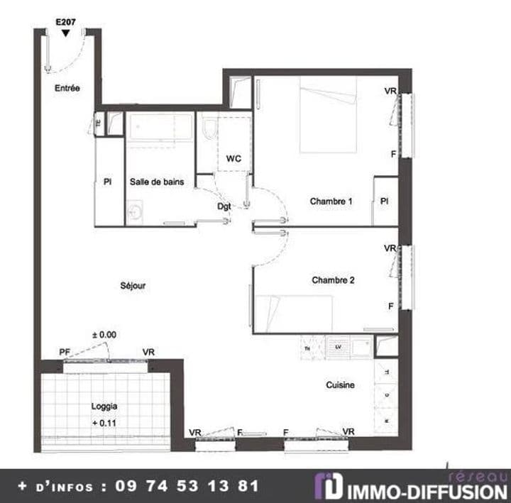 2 bedrooms house for sale in CLICHY SOUS BOIS, France - Image 2